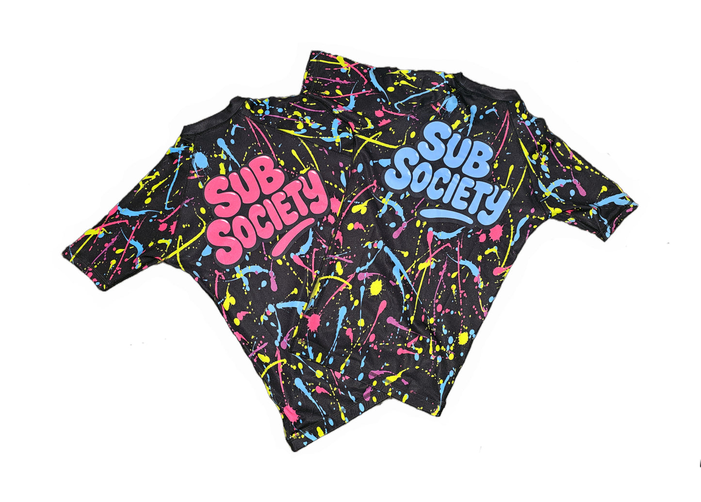 Splash No-gi Jiu jitsu rashguard set
