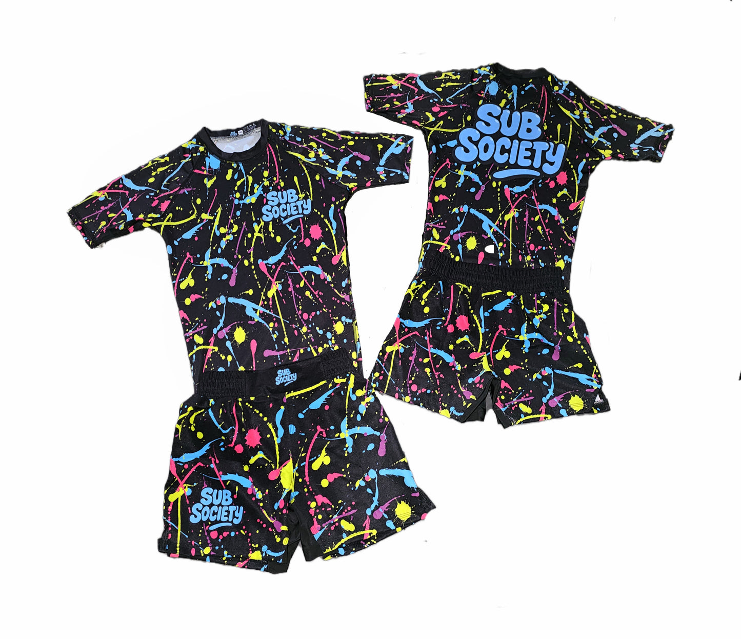 Splash No-gi Jiu jitsu rashguard set