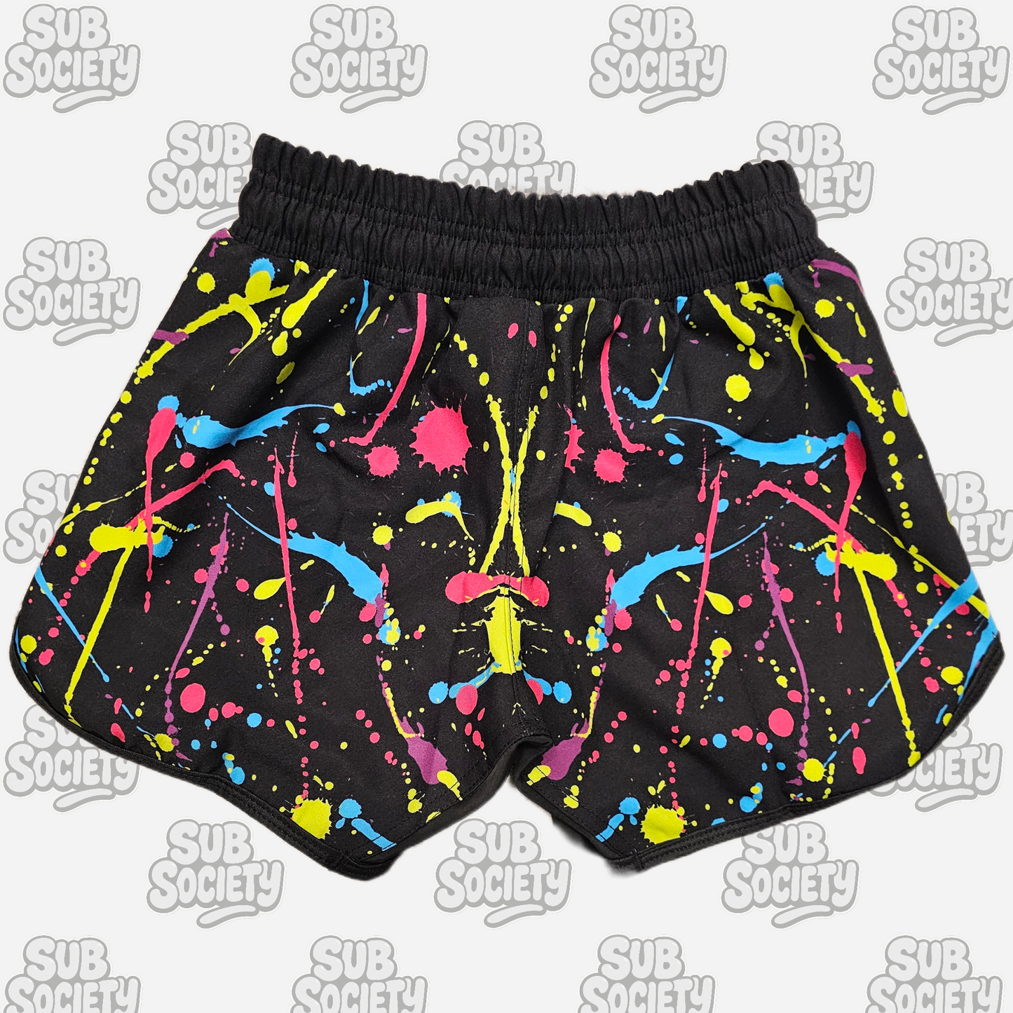 'Splash' Pink No-gi Jiu jitsu rashguard set