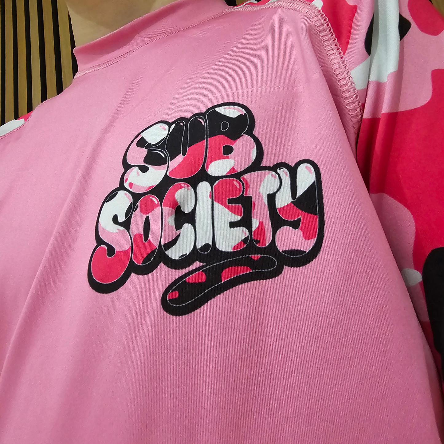 'Camo' Pink No-gi Jiu jitsu rashguard set