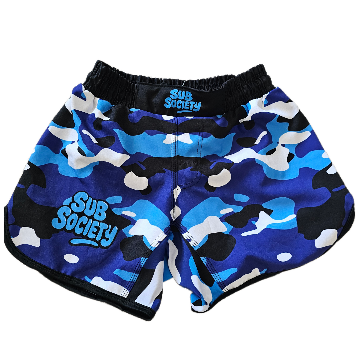 'Camo' Blue No-gi Jiu jitsu rashguard set