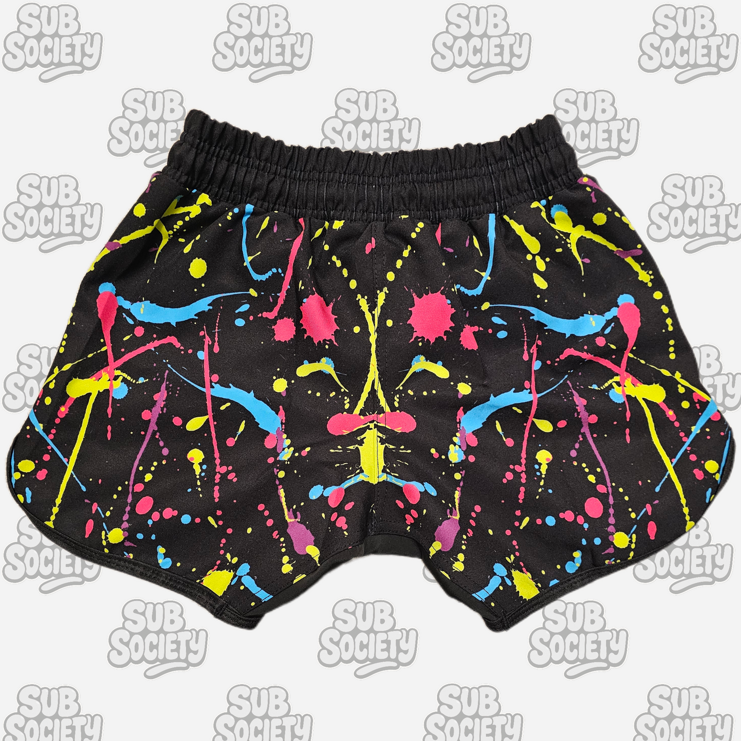 'Splash' Blue No-gi Jiu jitsu rashguard set